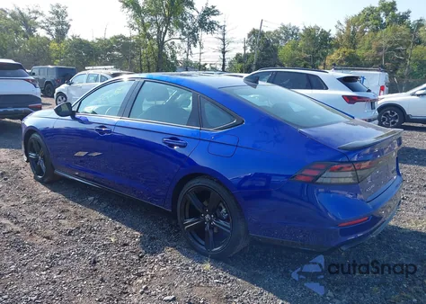 2025 Honda Accord Hybrid Sport-L from USA, damaged, VIN 1HGCY2F76SA040457